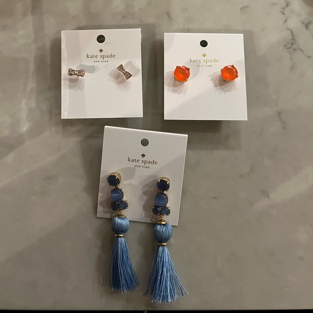 Kate Spade earrings bundle
